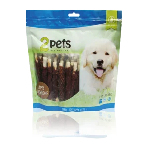 2PETS Tuggpinne M Lamm - 12 CM - 30 PACK