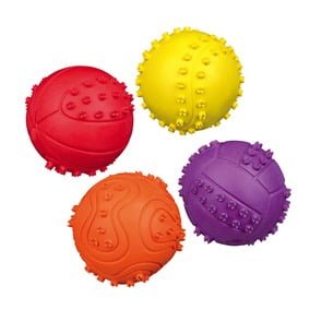 Gummiboll med pipljud
