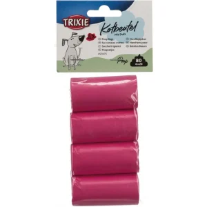 Bajspåsar med rosendoft | 4 rullar x 20st – Rosa