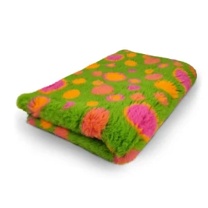 Hundfäll HEL RULLE Circles Grön Cerise Orange 5m