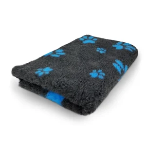 Hundfäll Dog Feet Mörkgrå Aqua
