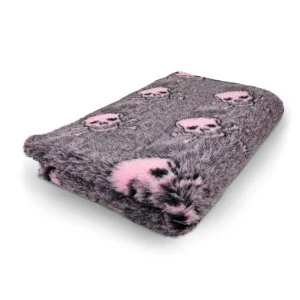 Hundfäll Döskalle Rosa & Svart