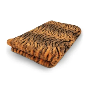 Hundfäll Tiger Orange Svart