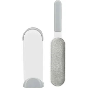Kläd och textilborste med rensstation | 33cm