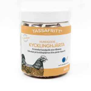 Tassa Fritt Kycklinghjärta frystorkat