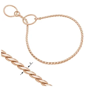 Snakelänk Rosé Guld 5mm | Finns i flera längder