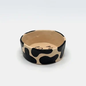 Wobbly x Barkalot Ceramic Bowl - Cow