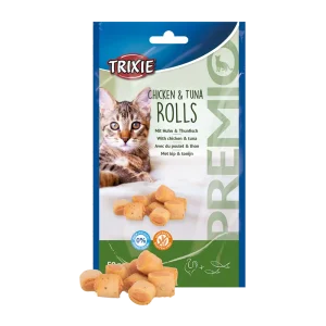 Premio Chicken & Tuna Roll - 50 G
