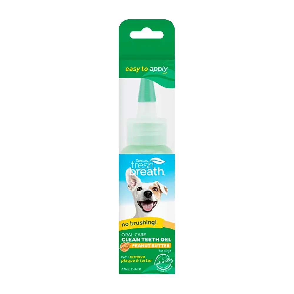 Tropiclean Clean Teeth Oral Care Gel Peanut Butter - 59 ML