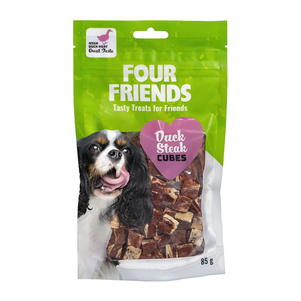 FourFriends Duck Steak Cubes - 85 G
