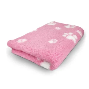 Hundfäll Dogfeet Rosa med Vita tassar