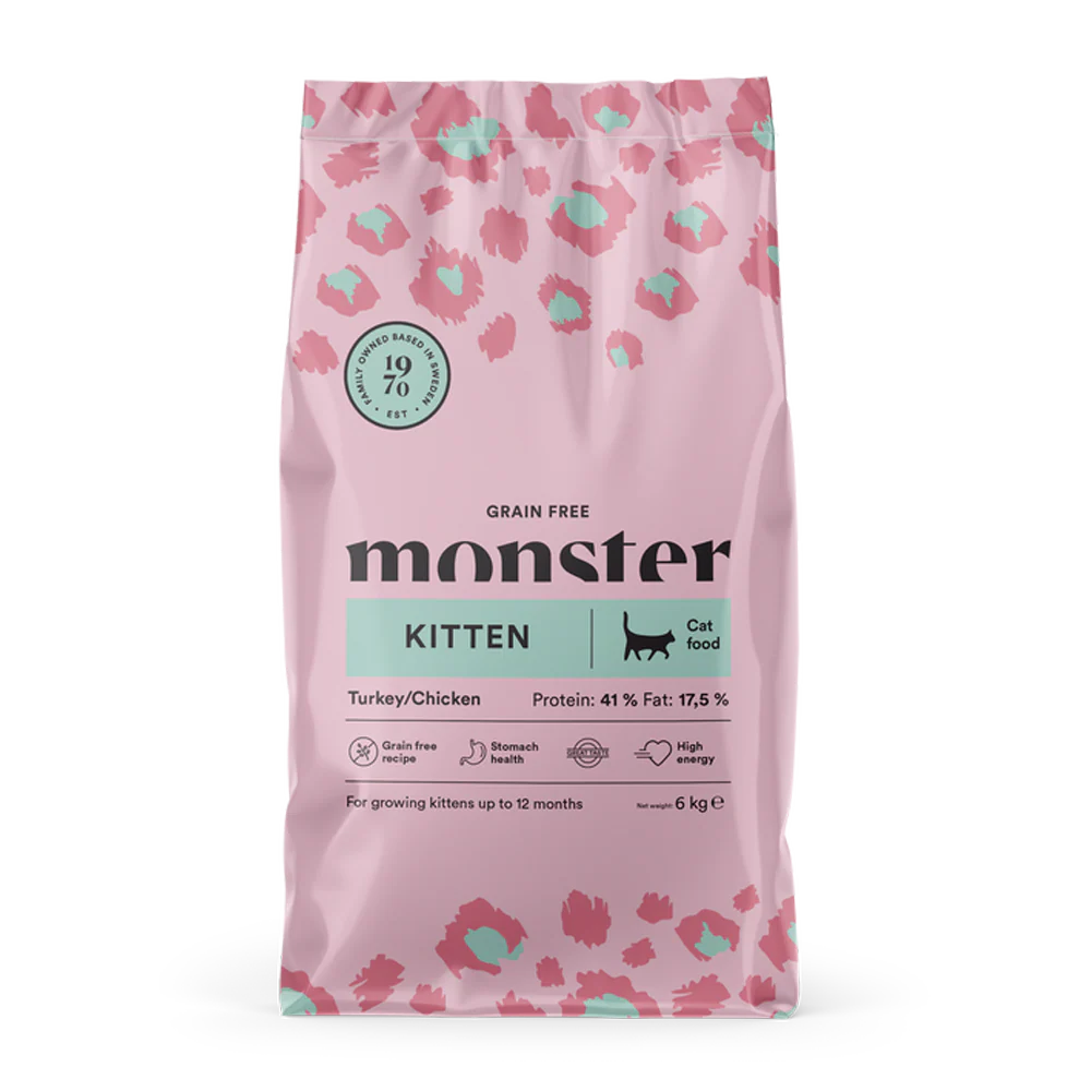 Monster Cat Gf Kitten Turkey/Chick