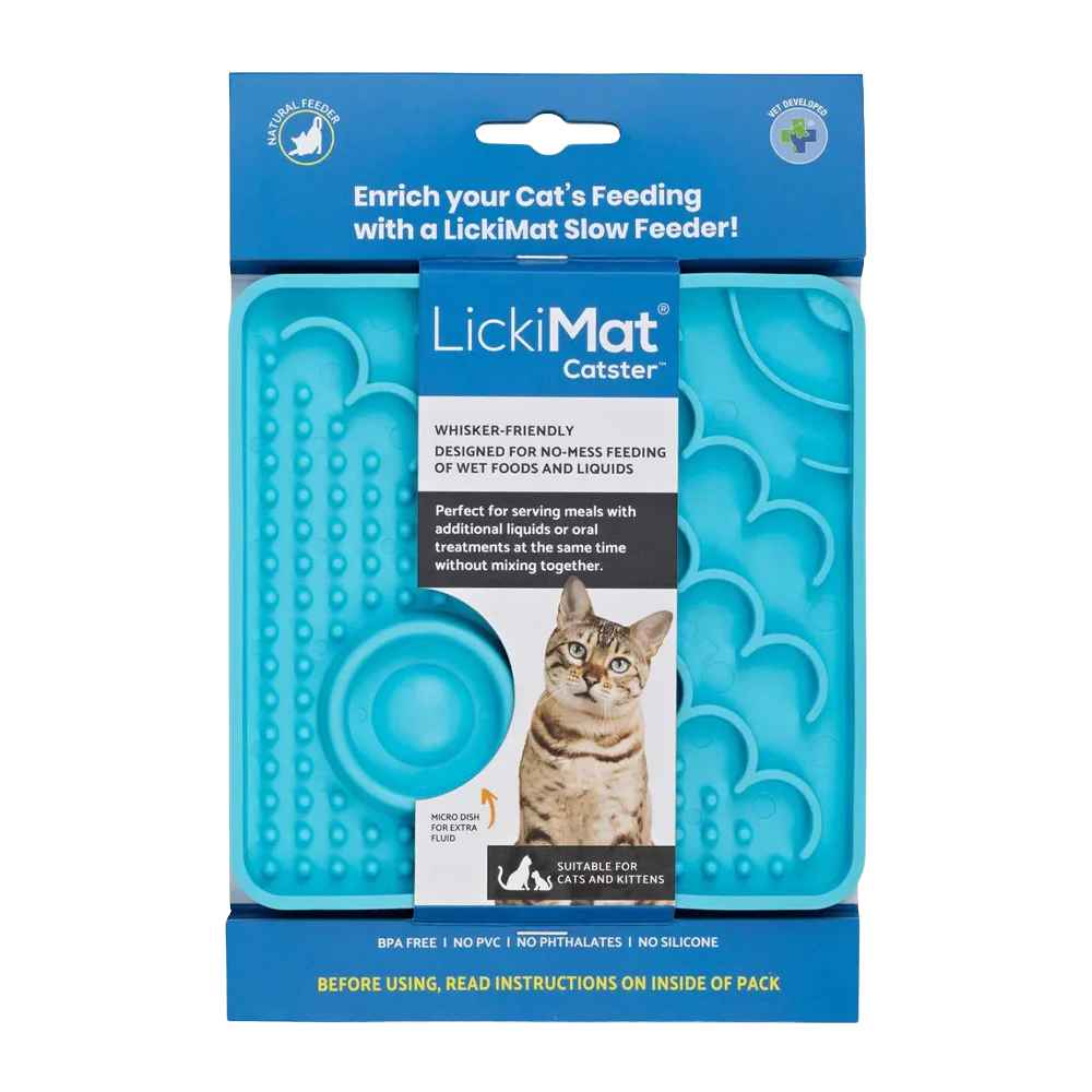 Lickimat Cat Catster Turkos
