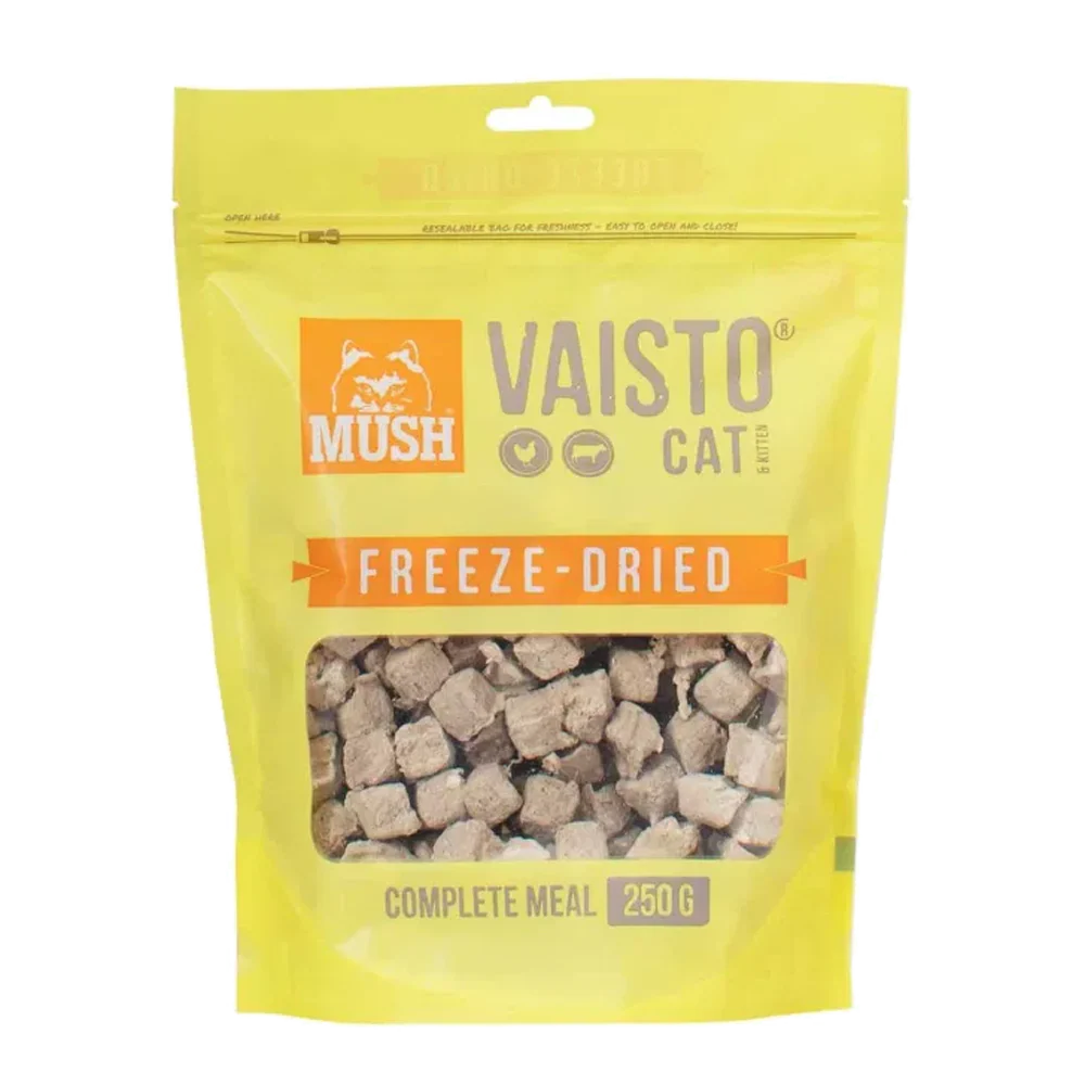 Mush Vaisto Katt Kyckling & Nöt Frystorkat - 250 G - Bild 2